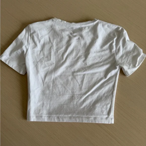 Zara Classic White Crop Top - Picture 4 of 5